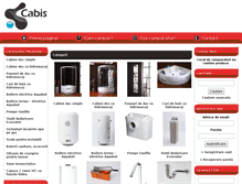 Tablet Screenshot of cabis.ro